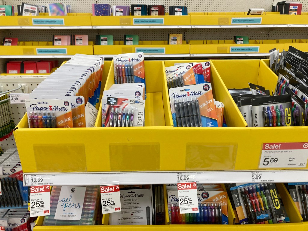 School Supplies on Sale