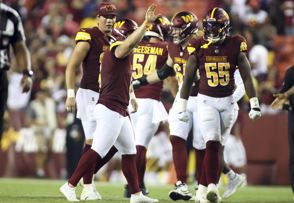 Commanders fans hit FedEx Field for first preseason home game against Ravens