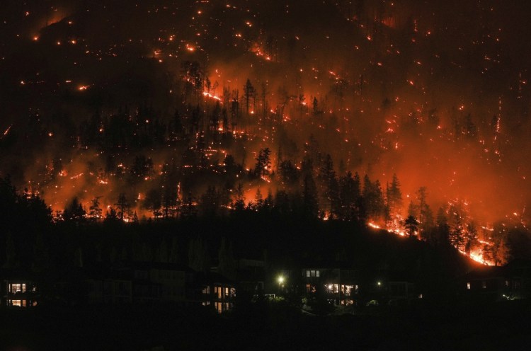 APTOPIX Canada Wildfires