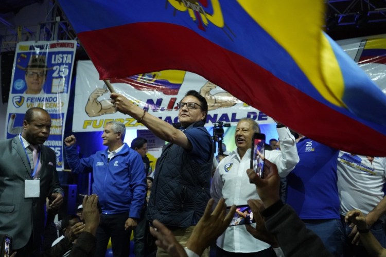 APTOPIX Ecuador Presidential Candidate Killed