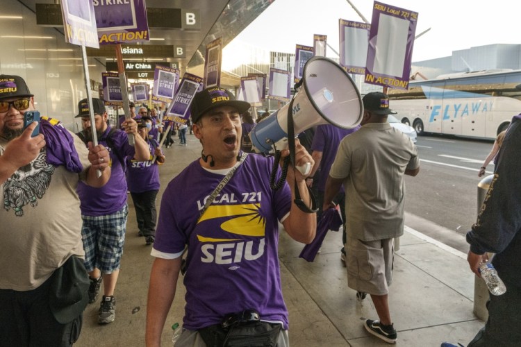 Los Angeles City Workers Strike