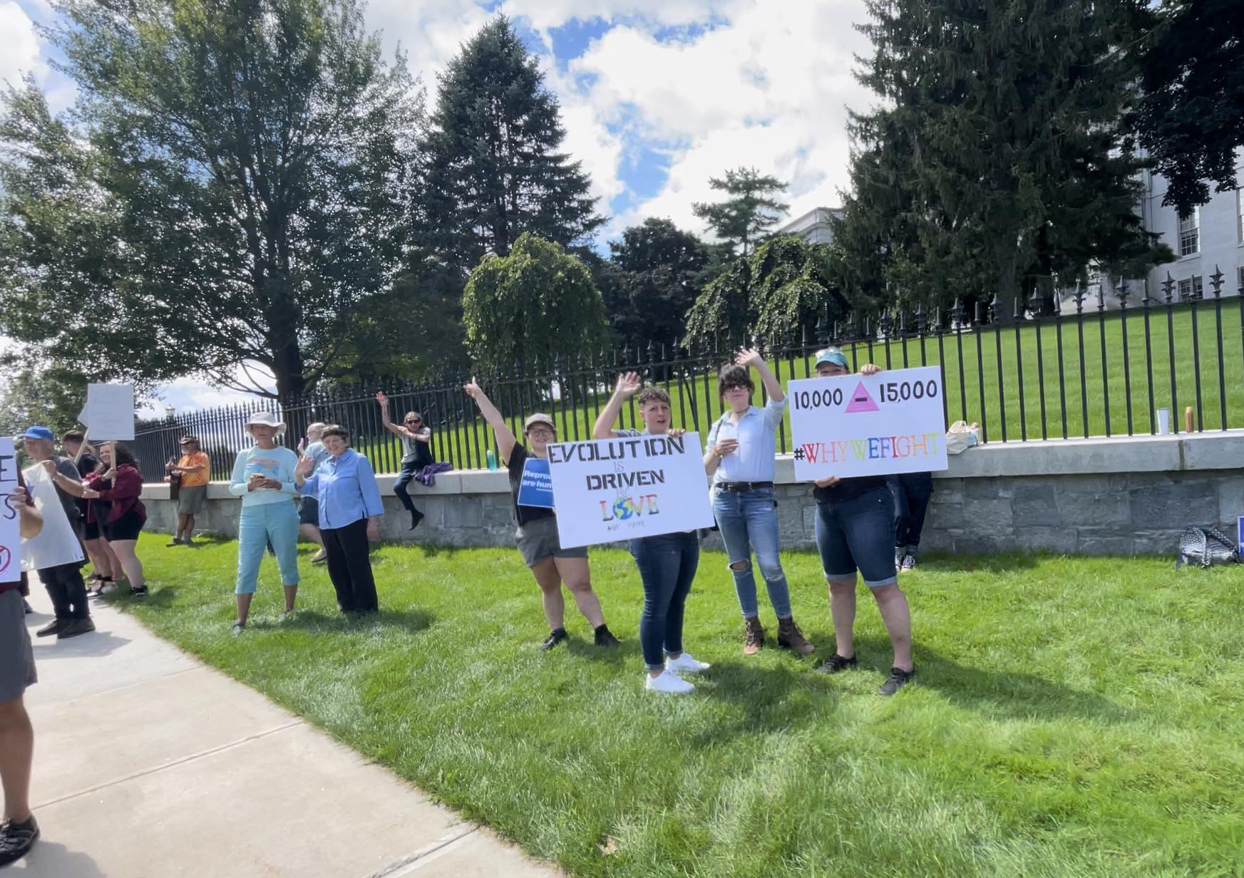 Dozens rally near Maine State House to protest hate - Vimarsana News