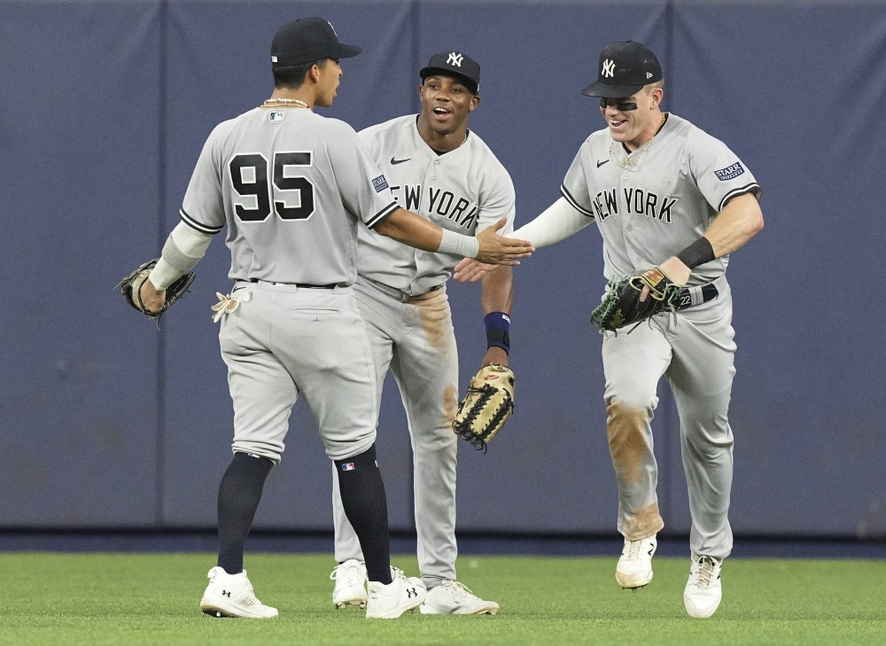 MLB ROUNDUP: Aaron Judge and Anthony Volpe help Yankees battle