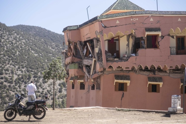 APTOPIX Morocco Earthquake