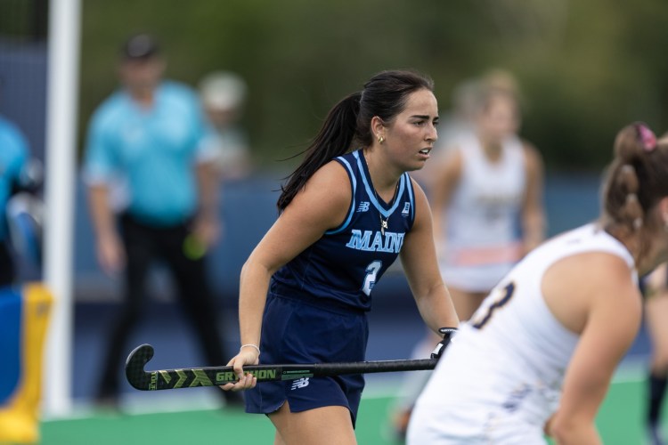 Maine Central Institute alum Madisyn Hartley has been a starter with the University of Maine field hockey team since her freshman season in 2019. Now a fifth-year senior, Hartley plays a major role for the Black Bears from her center midfielder position.