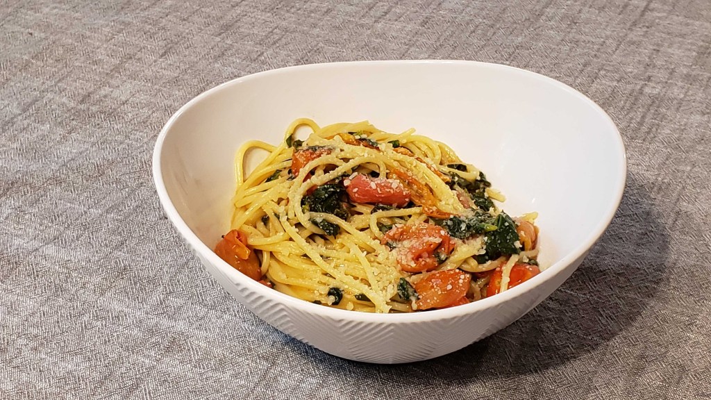 Home Plates Pasta and a tea kettle help keep this marriage together
