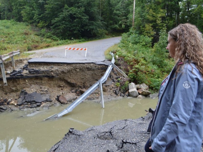 After devastating flood, Jay leads the way on climate change preparation
