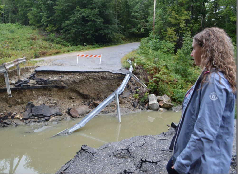 Jay officials inspect scope of road damage from June 29 storm - Vimarsana News