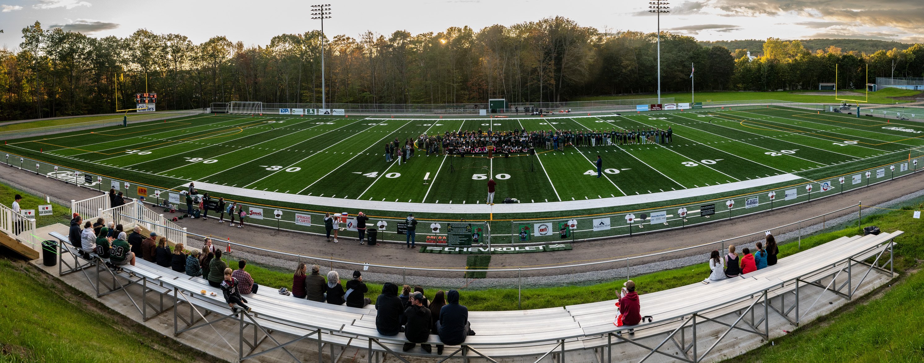 Winthrop holds ceremony to officially unveil its new turf field - Vimarsana News