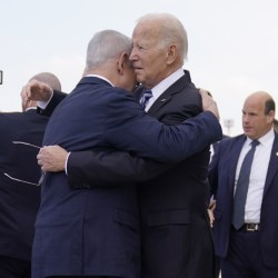 APTOPIX Biden Israel Palestinians