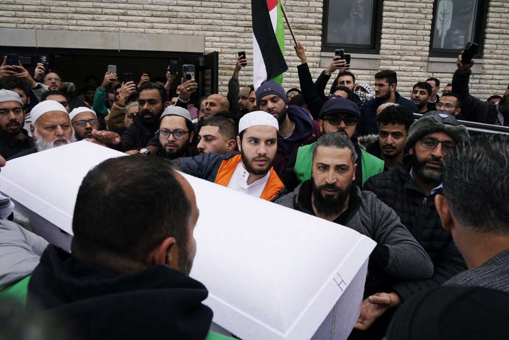 APTOPIX Israel Palestinians Hate Crime Illinois