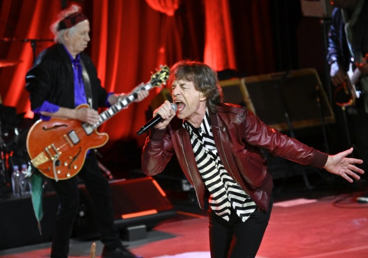 APTOPIX The Rolling Stones "Hackney Diamonds" Celebration
