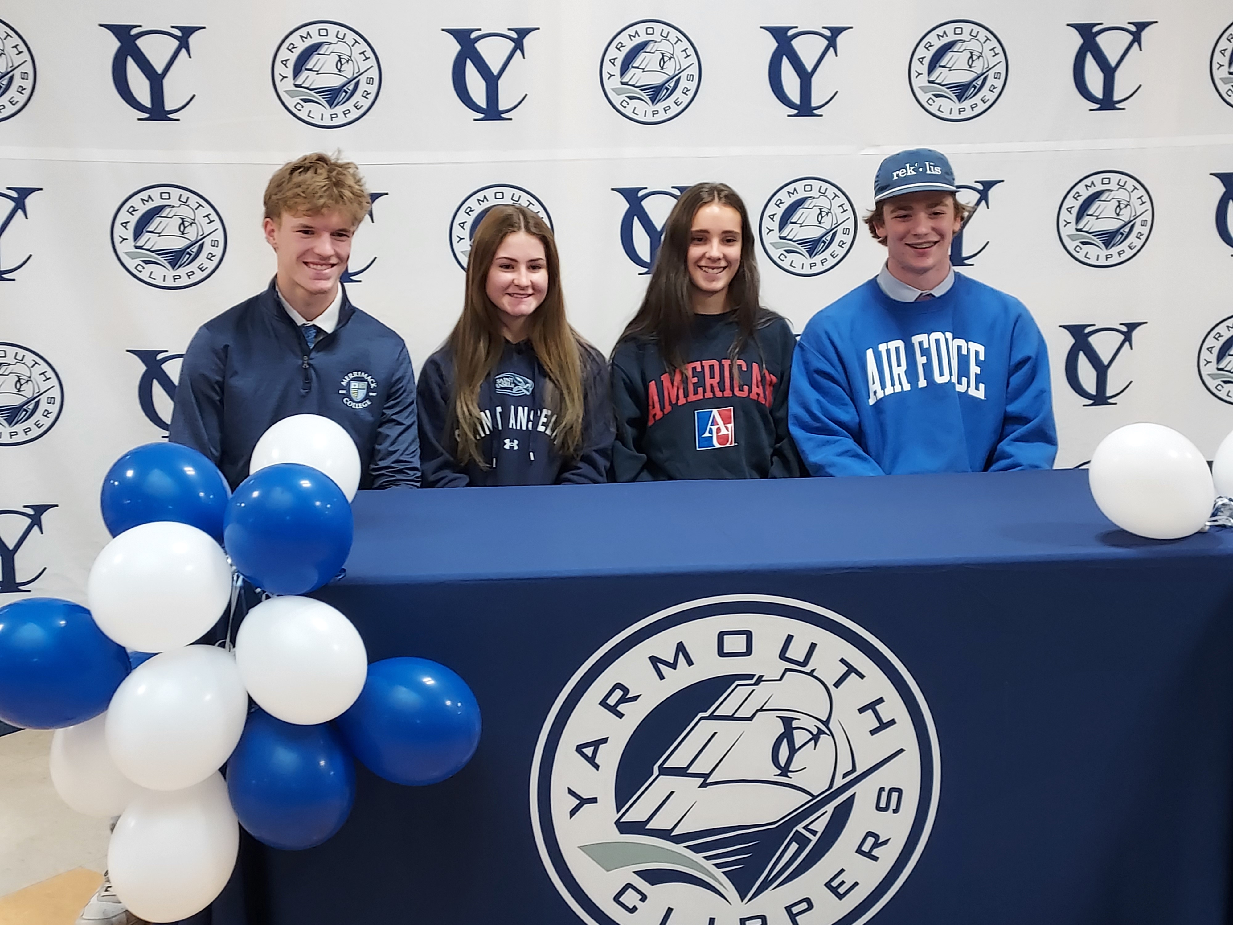 Yarmouth, Greely athletes make college choices