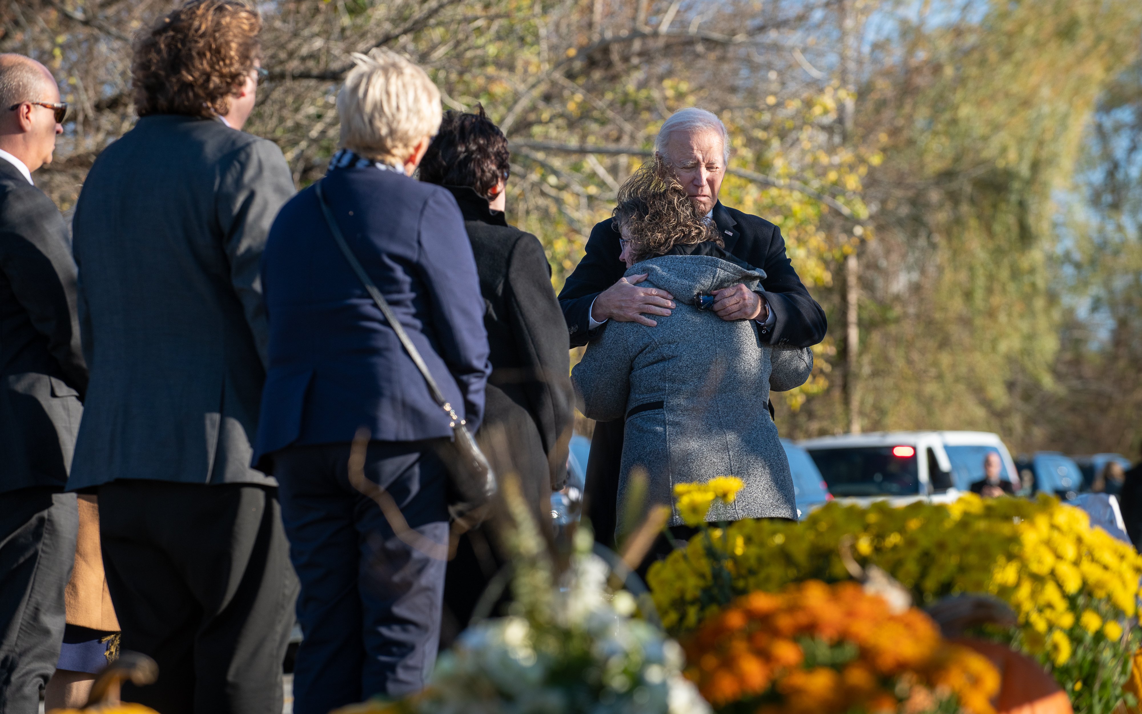 'We know what it's like to lose a piece of our soul.' Biden, first lady visit Lewiston to honor victims of Oct. 25 shootings - Vimarsana News