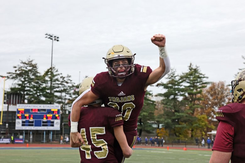 Class A football: Thornton Academy rallies to beat Portland in title game
