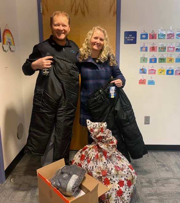 Rotary Club donates winter clothing to Lake Region area students in need
