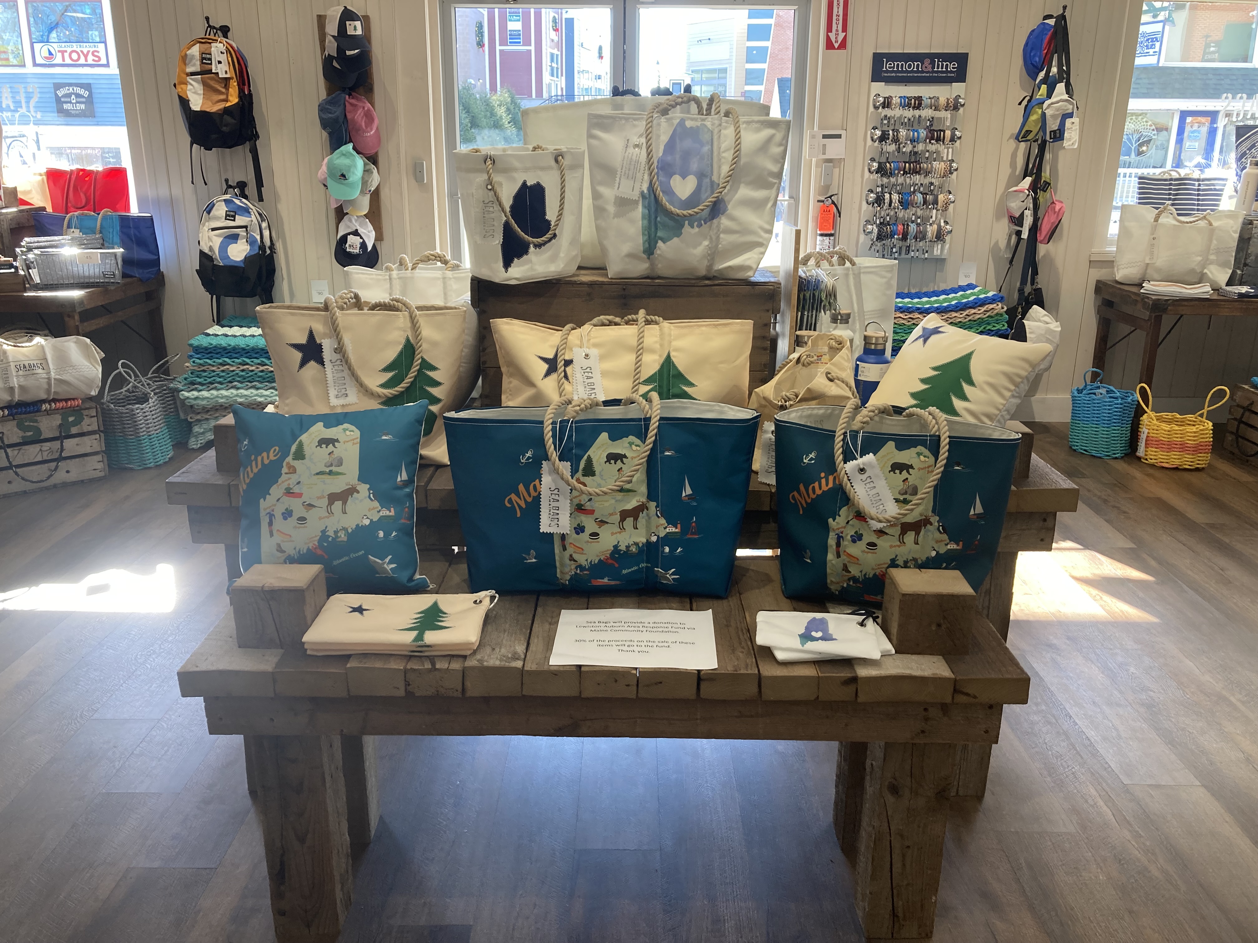 Sea Bags stocks 'Love Lewiston' line to raise funds for shooting victims - Vimarsana News