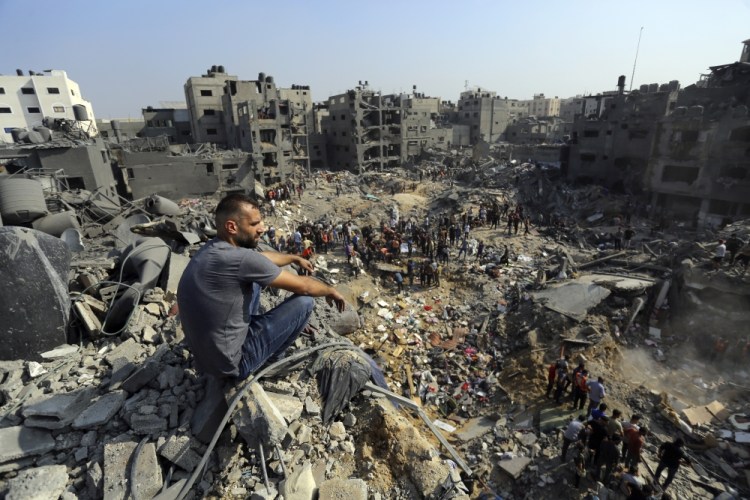 Israel Palestinians Gaza Northern Bombardment