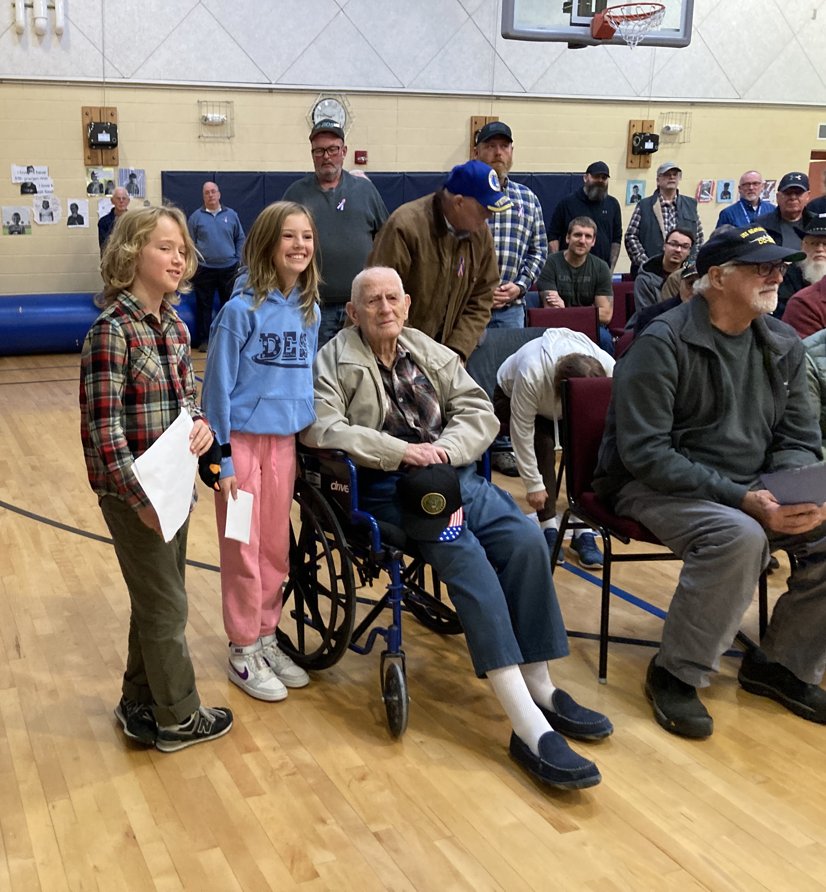 Peru students, staff host River Valley area veterans - Vimarsana News
