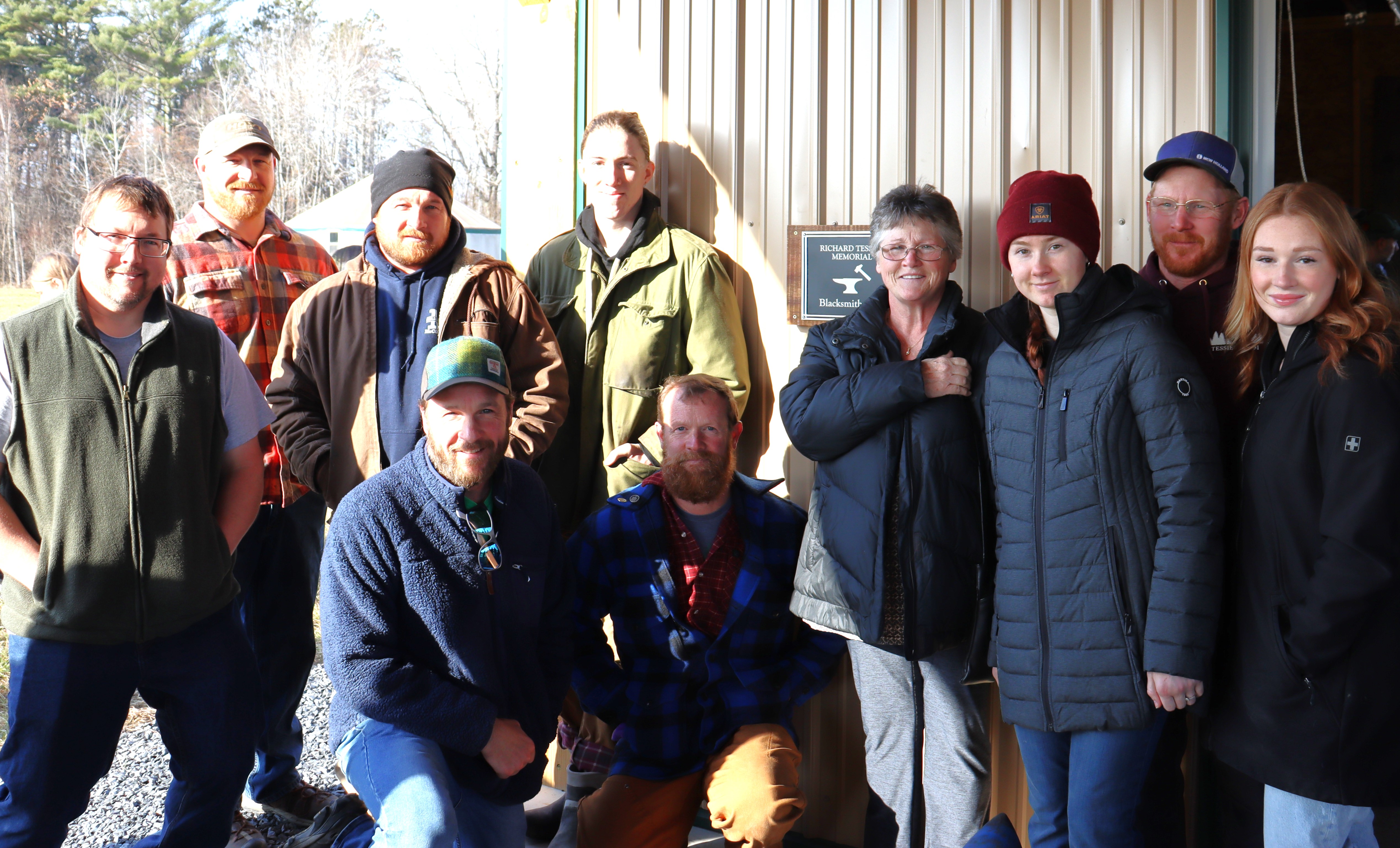 Hinckley academy dedicates Tessier blacksmithing wing - Vimarsana News