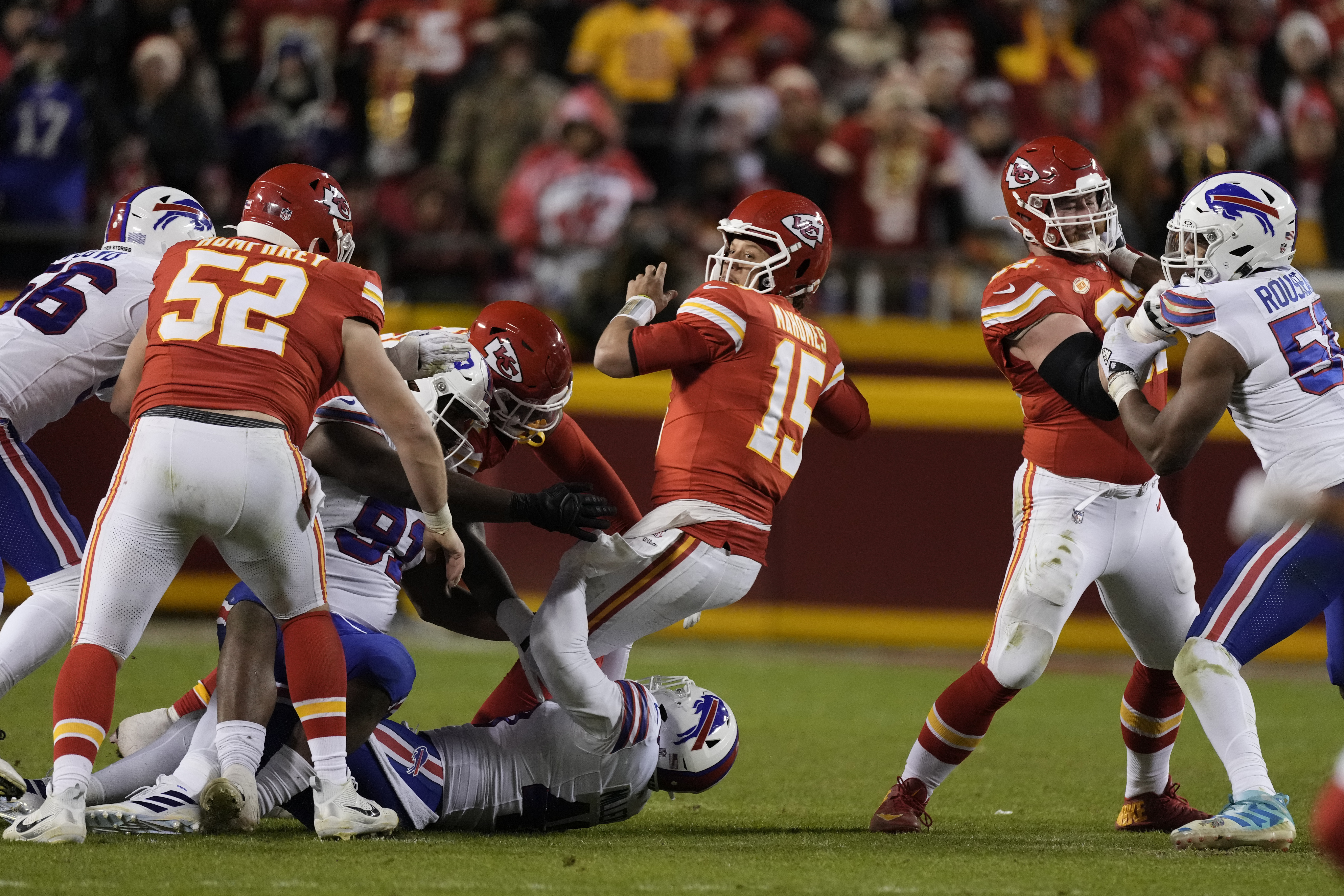 Chiefs out Toney, Smith as game time questionable for others in Week 17