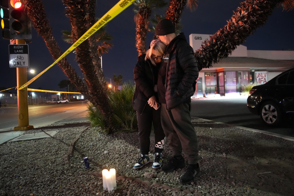 APTOPIX Campus Shooting Las Vegas