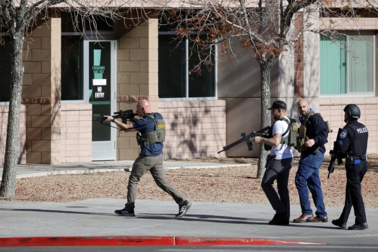 APTOPIX Campus Shooting Las Vegas
