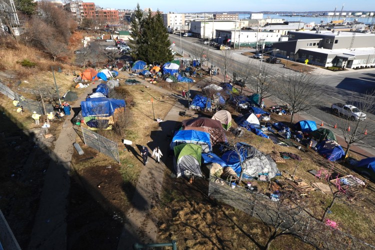 Portland to clear largest homeless encampment on Nov. 1