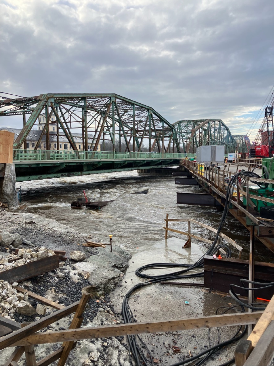 Frank J. Wood Bridge closed due to rising water levels