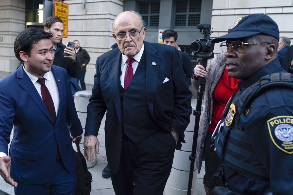 Rudy Giuliani Files For Bankruptcy Days After Being Ordered To Pay $148 ...