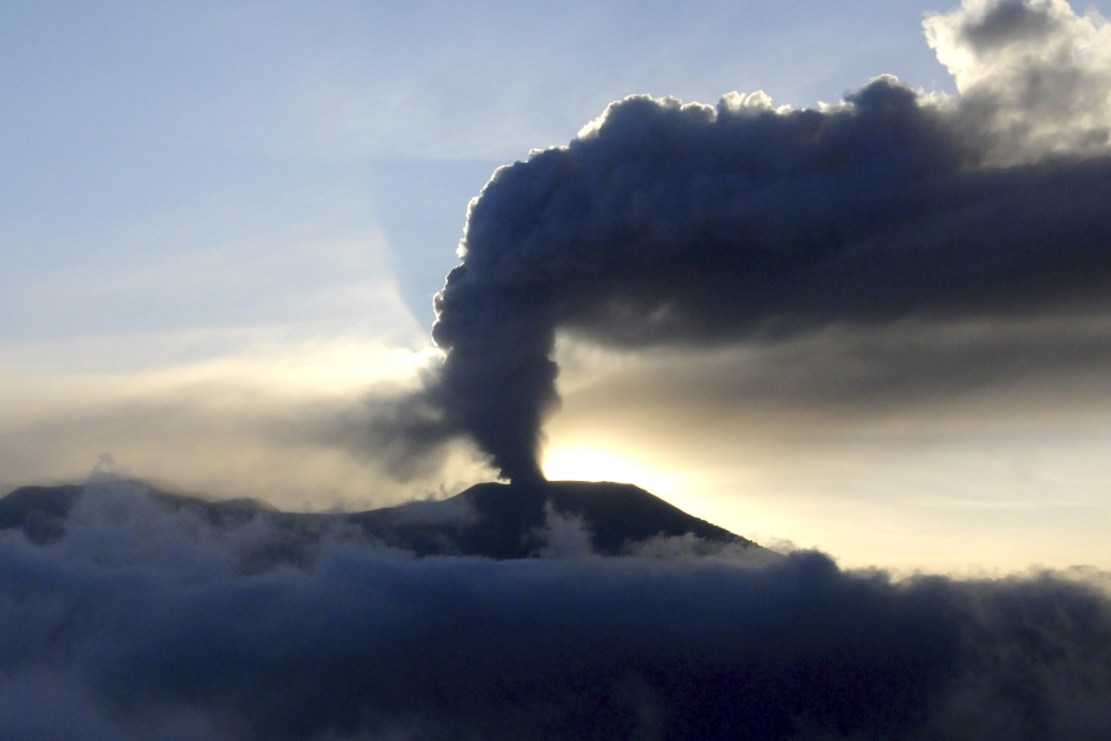 Indonesia Volcano Eruption