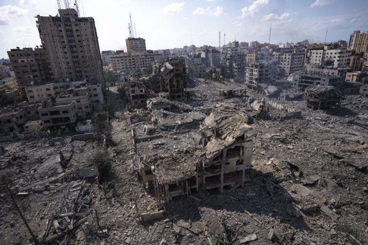 Israel Palestinians Gaza Destruction