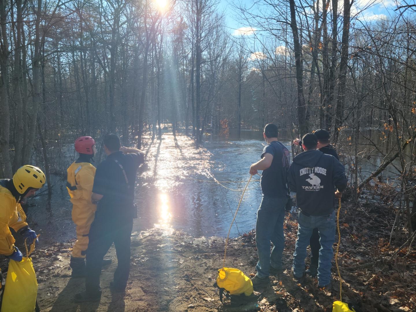 Oxford first responders save kayaker in flood waters - Vimarsana News
