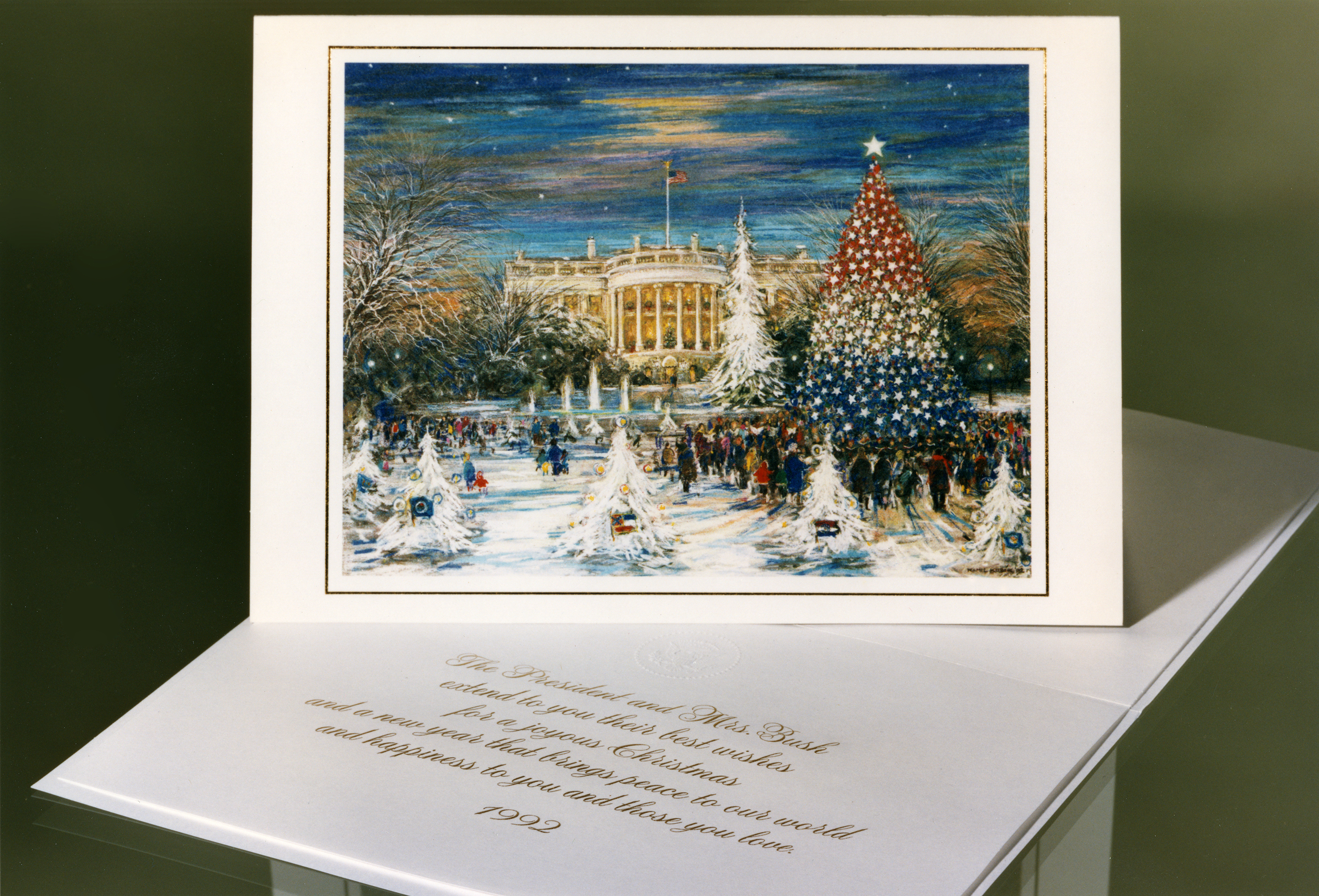 George and Barbara Bush took sending Christmas cards to a whole other level - Vimarsana News
