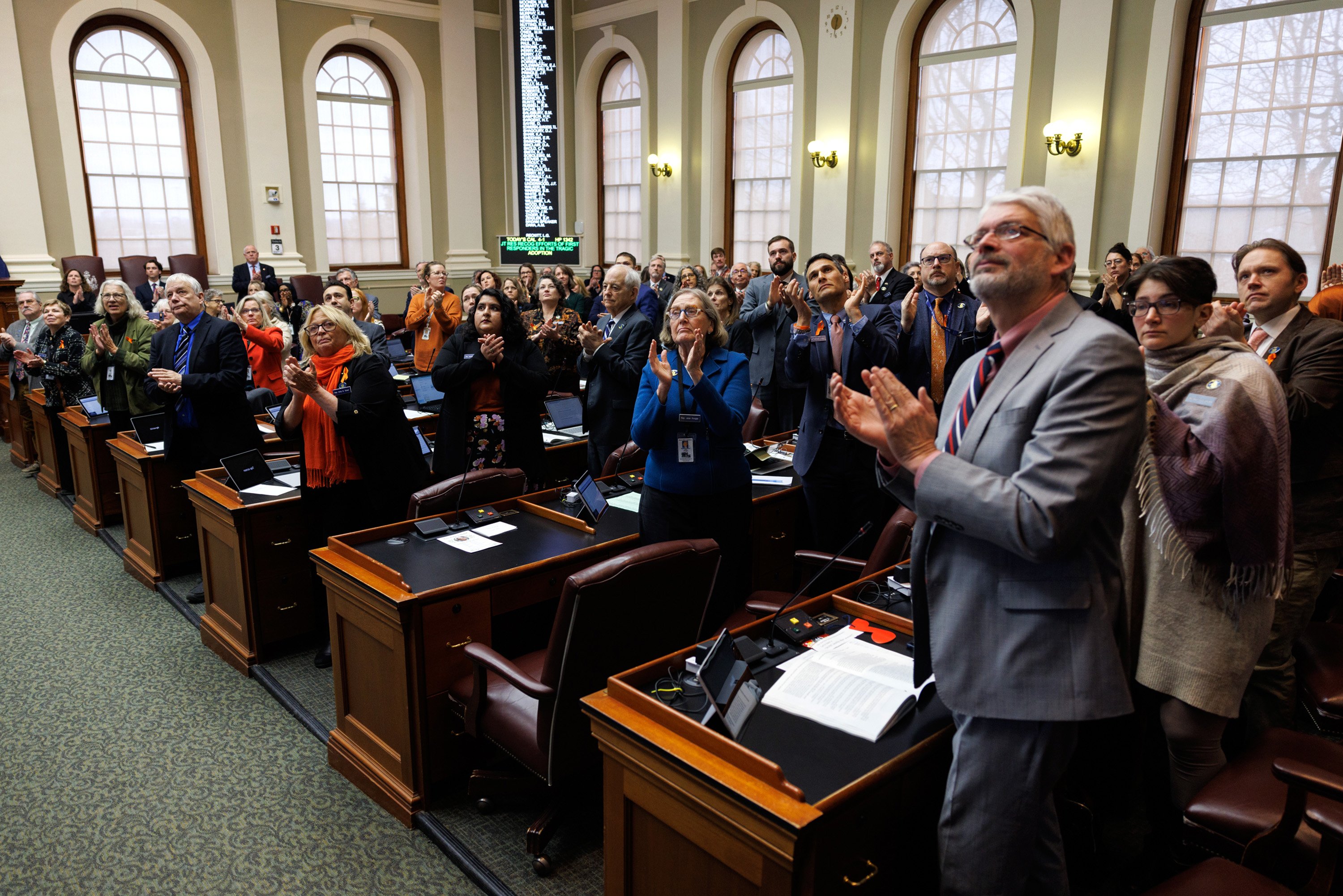 Hundreds Rally At Maine State House For Stricter Gun Laws