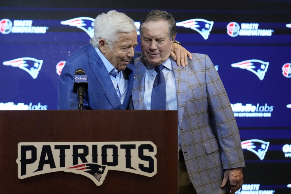 APTOPIX Patriots Belichick Football
