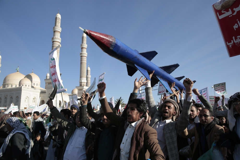 APTOPIX Yemen Israel Palestinians US