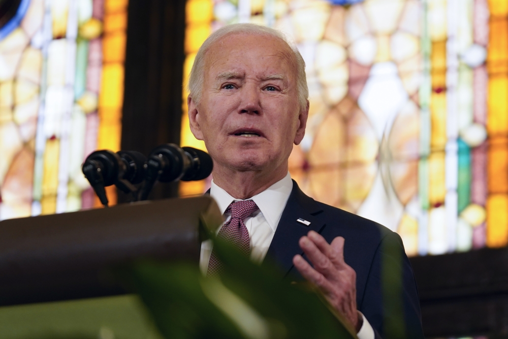 Biden condemns white supremacy in a speech where Black parishoners were killed - Vimarsana News