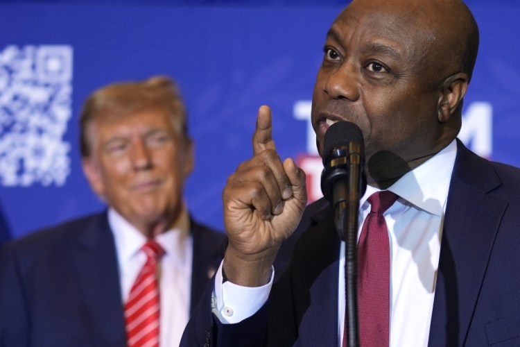 Trump VP contender Tim Scott doesn’t want to talk about vice president