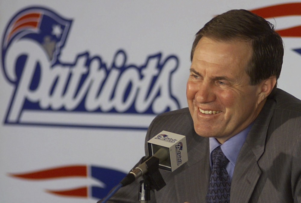 Patriots Belichick Football