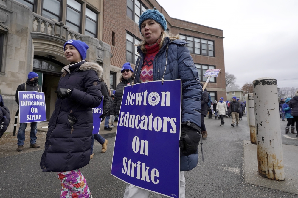 Teachers Strike Massachusetts