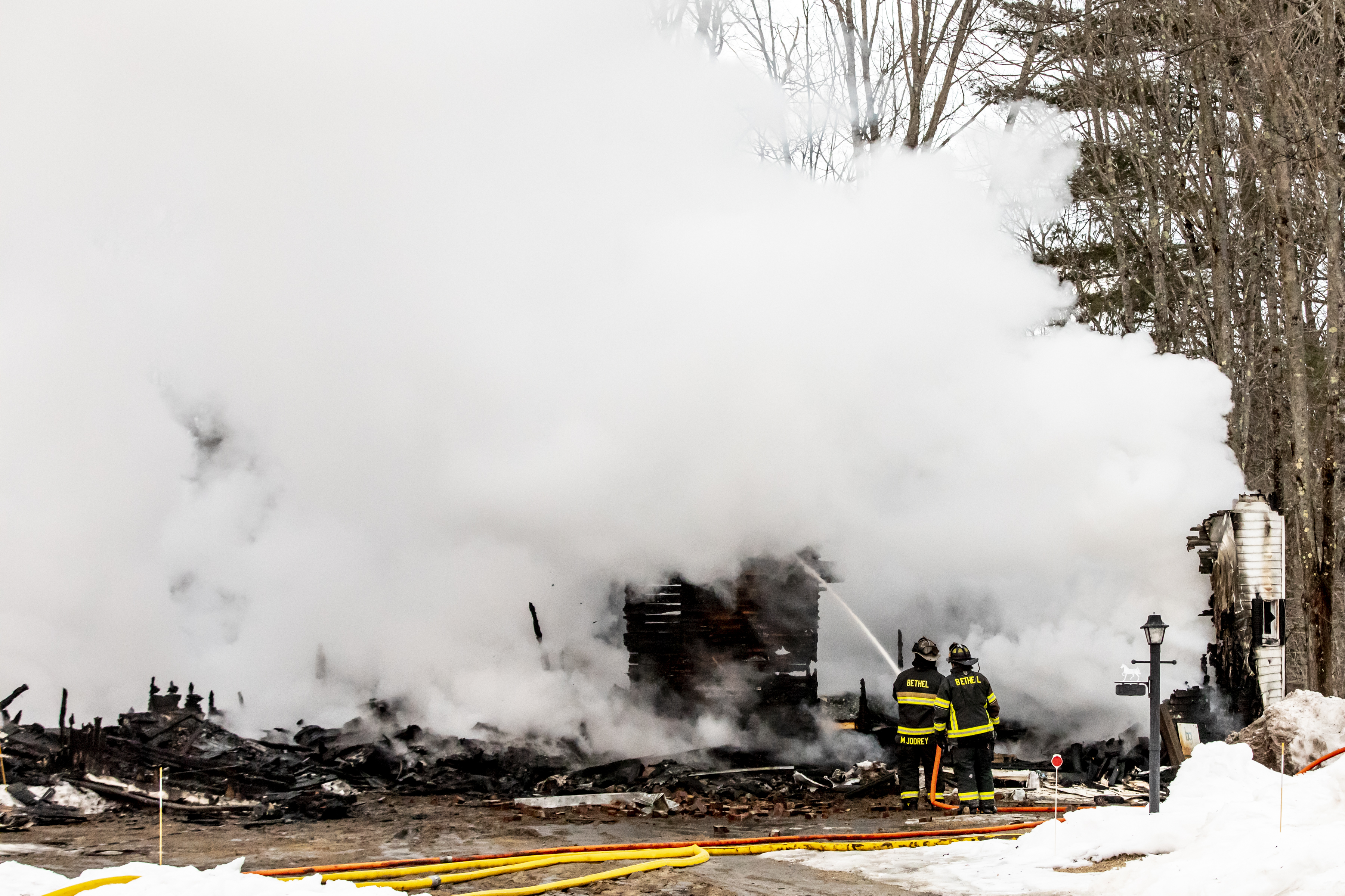 Flames level renovated home in Bethel early Monday - Vimarsana News