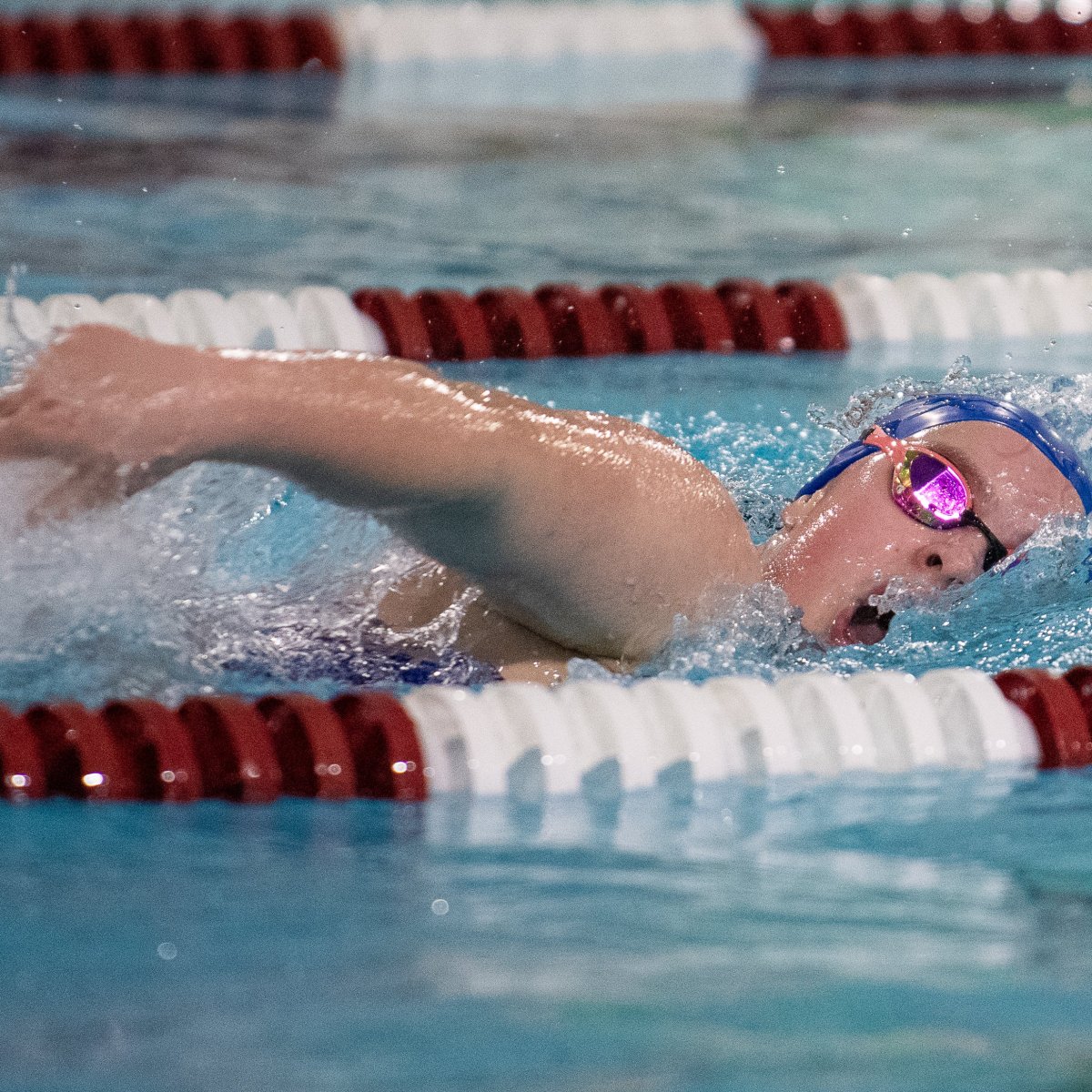 Here’s a look at the Edward Little girls co-op swim team