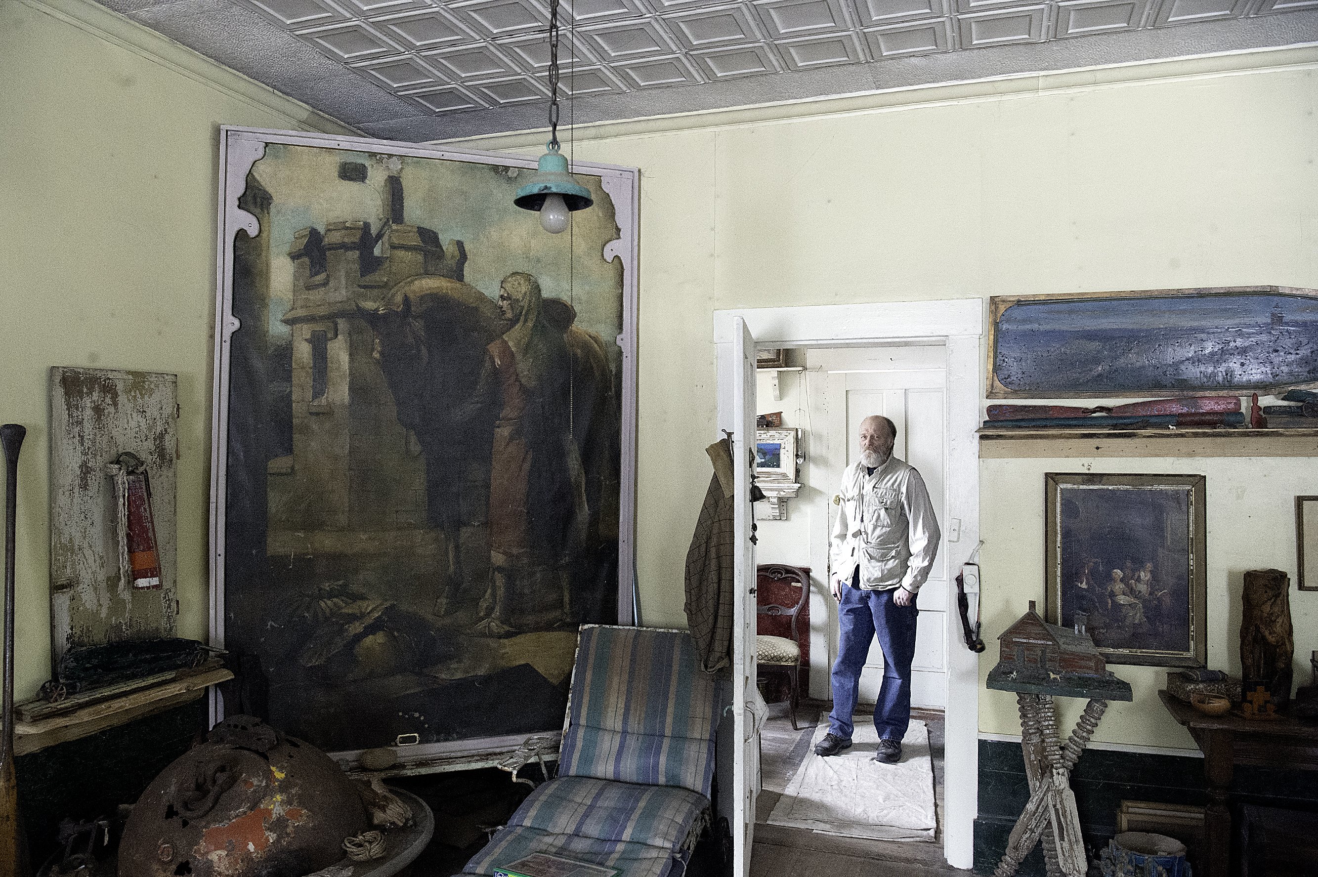 Long-lost murals from a Chicago courtroom turn up in Maine - Vimarsana News