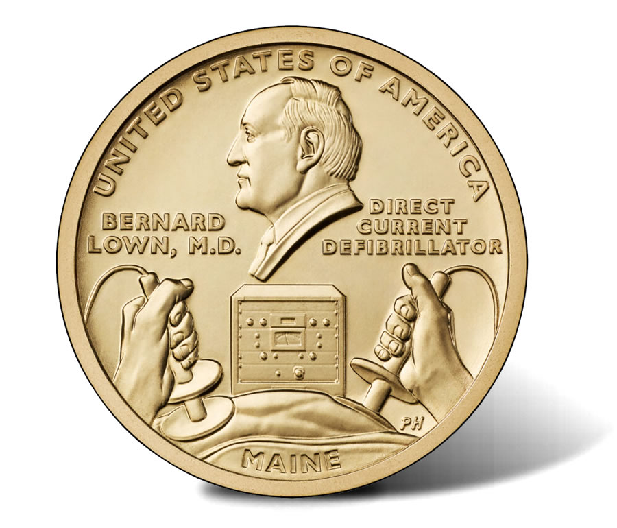 U.S. Mint to issue dollar coin in May featuring Lewiston s Bernard