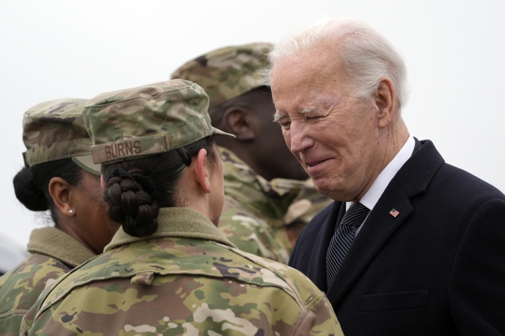 Biden Jordan Drone Service Members