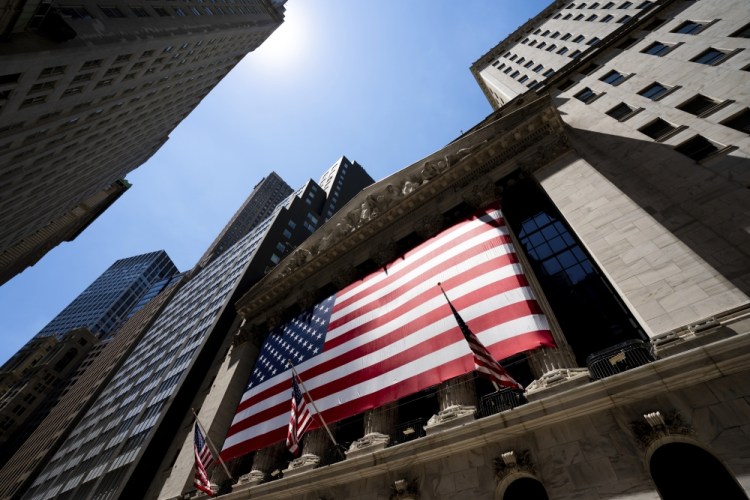 Financial markets Wall Street