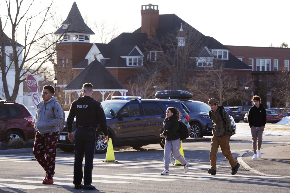 Maine Lockdown Shooting