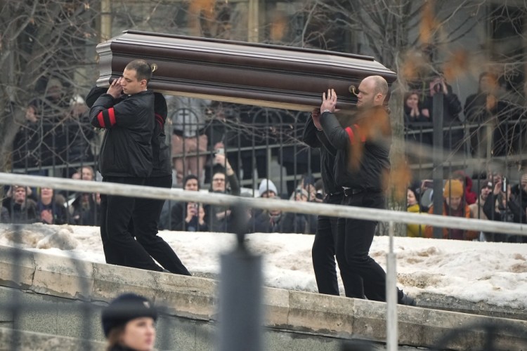 APTOPIX Russia Navalny Funeral
