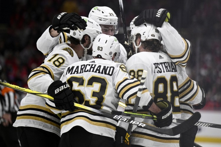 Bruins Capitals Hockey
